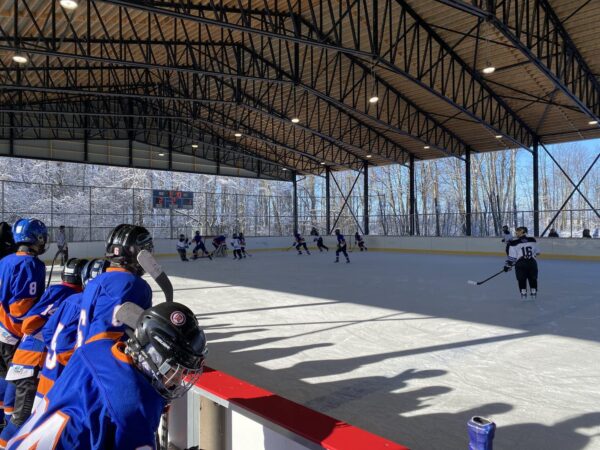 600 000$ : Montant manquant pour construire la patinoire réfrigérée au parc des Rivières