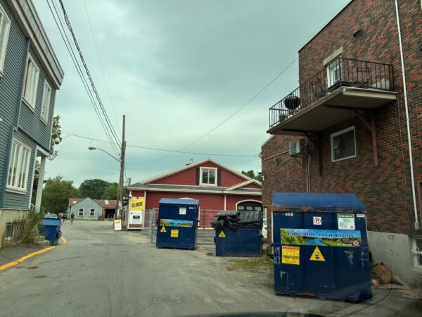 Increase in waste containers and foul odors on Mill Street