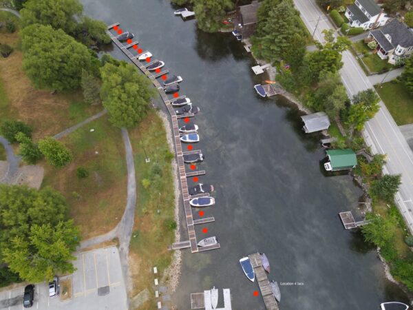 -50% : Résultat de location des quais à bateaux par la municipalité de North Hatley